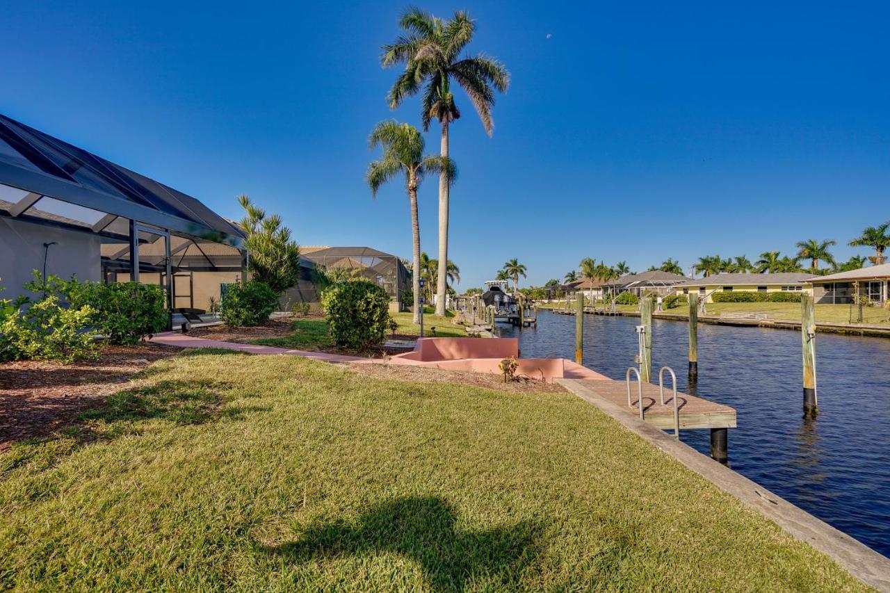 Waterfront Cape Coral Home With Private Pool! Exterior foto