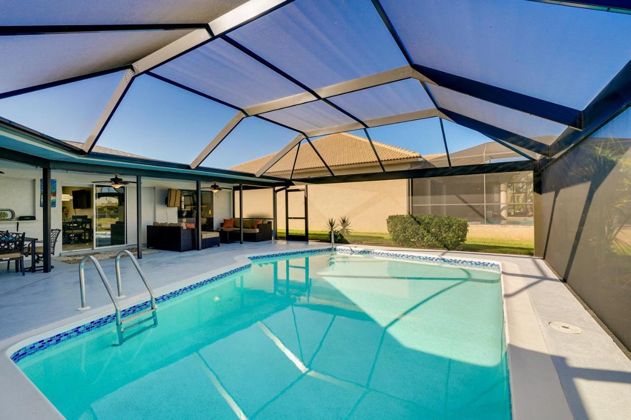 Waterfront Cape Coral Home With Private Pool! Exterior foto